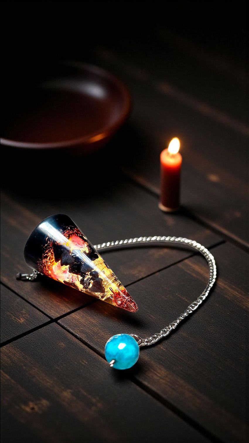 Péndulo encendido