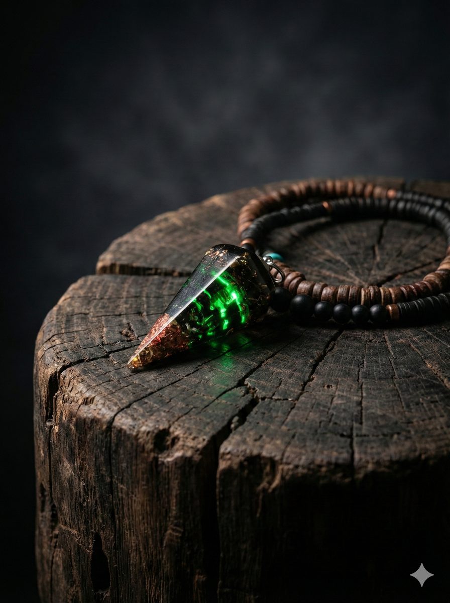 Talismán iluminado terminado
